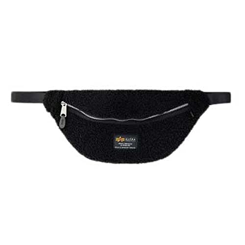 Alpha Industries Teddy Waist Bag Unisex Hip Bag Black