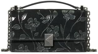 kate spade new york womens Deco Mini Leather Flap Chain Crossbody