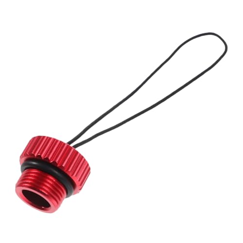 KICHOUSE Diving Tank Valve Cover with Cord Cap Lightweight Scuba Adapter for Lung Tanks Prevents Dust Debris Multifunctional Design for Long Term Use