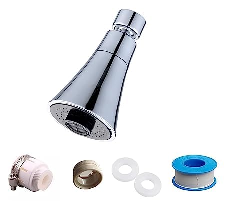 2 Modes 360° Rotatable Splash-Proof Kitchen Faucet Extender With Adjustable Water Flow Sprayer - Sink Accessories for Kitchen and Bathroom