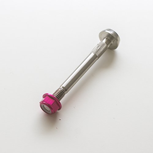 a c e Titanium Nut & Bolt for Brompton Suspension Block Lightweight Pink Bolt-SUSP-Pink