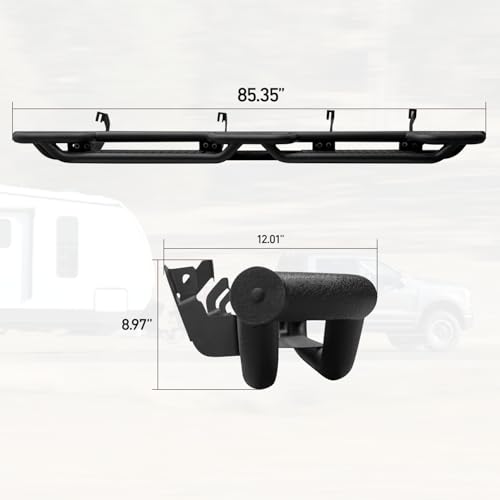 Barras laterales de acero para Chevy Silverado GMC Sierra miniatura 4