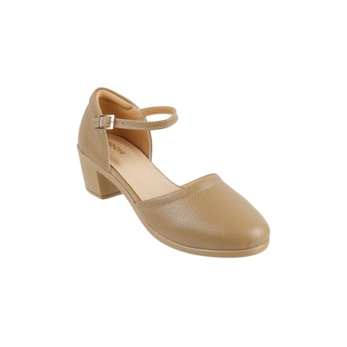 Image of Mochi Women Block Heel D'orsay Sandal