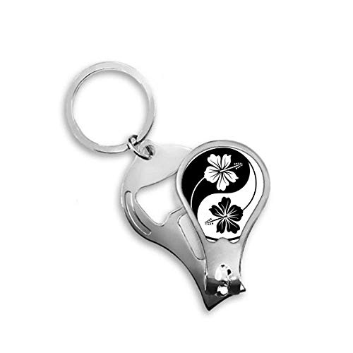 Coupe-ongles de pieds bouddhisme accessoire de pédicure motif fleur zen