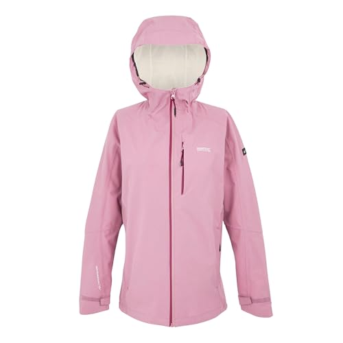 Regatta Womens Birchdale II Waterproof Jacket, Lilas/Light Vanilla, 8