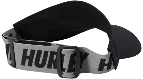 Hurley-Mens-Visor-Curved-Brim-Sweat-Resistant-Peak-Visor