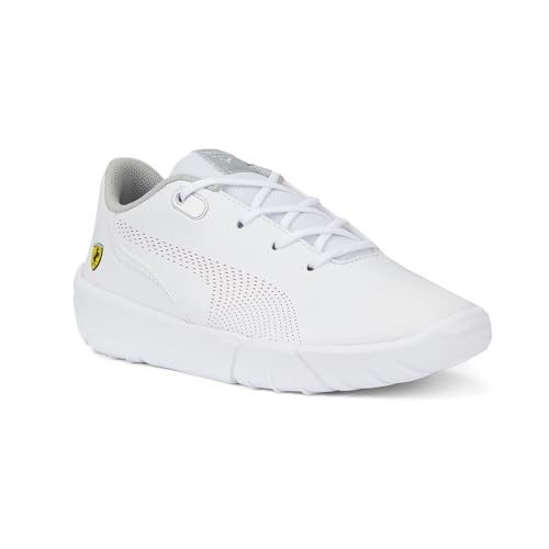 PUMA Toddler Boys Scuderia Ferrari Drift Cat Decima Lace Up Sneakers Shoes Casual - White2