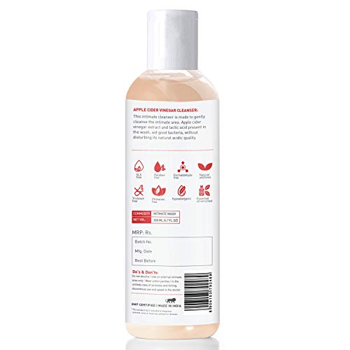 Sirona Apple Cider Vinegar pH-Balancing Feminine Wash - 6.7 Fl Oz - Thumbnail 6
