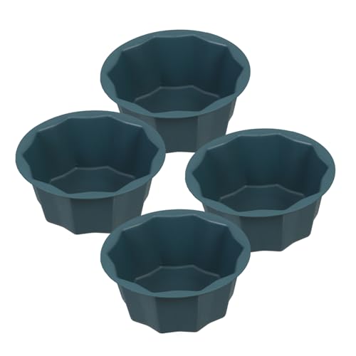 TOYANDONA 4pièces Pots De Jardin Plastique pour Succulentes Et Cactus Pots Décoratifs pour Plantes Fournitures De Mémoire pour pour Intérieur Et Extérieur