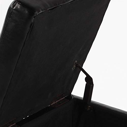 Tabouret repose-pieds en cuir idéal pour se déchausser dans l'entrée - 6