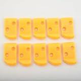Generico Inserti protettivi in Nylon per smontagomme Senza Leva Corghi Hunter Duck Heads, Confezione da 20 Pezzi. Protezioni per Ruote in plastica di Nylon compatibili con Artiglio Master TCX.