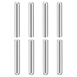 sourcing map GB831 Dübelstifte, 8 mm x 55 mm, 304 Edelstahl, zylindrische runde Kopfregale, Stützstifte, Fixierstift für Bücherregale, Schränke, Möbelkomponenten, 8 Stück