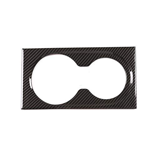 NsbsXs pour Mercedes Benz GLE GLS ML GL 2013 2019 intérieur de Voiture ABS Fibre de Carbone rangée arrière accoudoir boîte Porte-gobelet Cadre Garniture Accessoires Cover