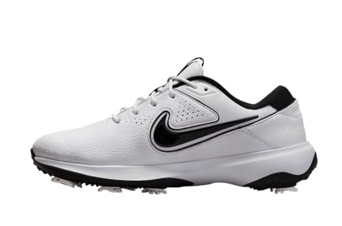 Image of Nike Victory Pro 3 Men's Golf Shoes (Wide) (DX9028-003, Black /Cool Grey /White)