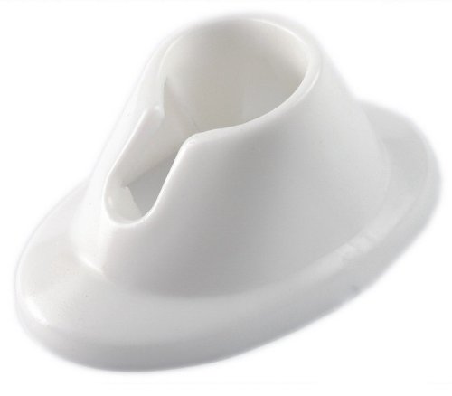 Lots 2 Pro White Rubber Bottle Holder For Nail Art Varnish Polish Seat (A-White)
