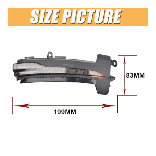 Clignotant séquentiel rétro pour Volvo XC60 2014-2017 dynamique