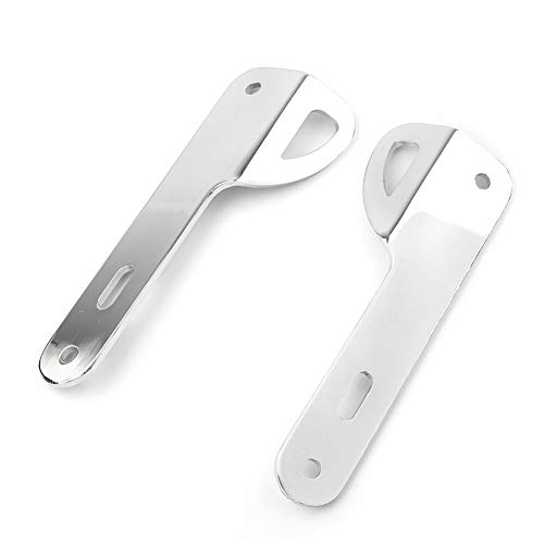 GZYF Motorcycle Front Fork Trailer Hook Tie-Down Bracket Holder for Harley Electra Glide FLHT, for Road King FLHR, Road Glide FLTR, Street Glide FLHX 1993-2018