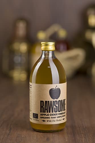 Rawsome - Appelazijn (gember & curcuma) with the mother bio - 500ml - Afbeelding 3