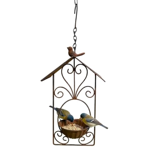 Mangeoire extérieure pour oiseau style vintage robuste et durable - 2