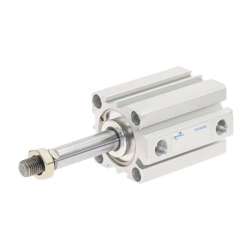 Cylindre pneumatique SDA 63mm avec filetage mâle compact