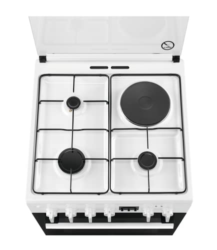 Preisvergleich Produktbild 57l 4-flammen-mixkocher weiß lkm624011w