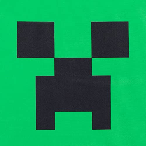 Minecraft Creeper Big Boys Swimwear Rash Guard And Swim Trunks Outfit Set, 10-12, Green/Black #TOP5