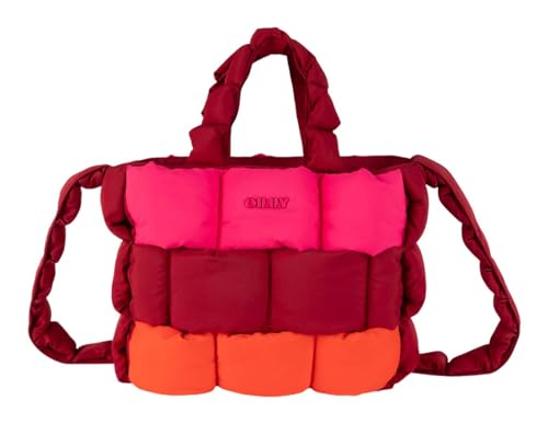 Bolso bandolera Oilily Helma Handbag en color Rumba Red burdeos elegante