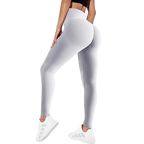 Vertvie Scrunch Butt Sport Leggings Damen, Nahtlose Lang Sporthose High...