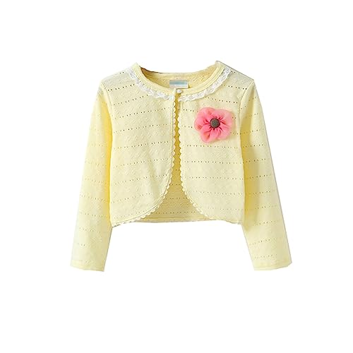 Thin Cotton Lace Cardigan for Girls Cardigan Tops Clothing Sweaters Summer Knitting Kids Outerwear