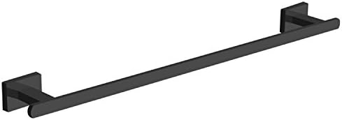 21" Matte Black Towel bar image 3
