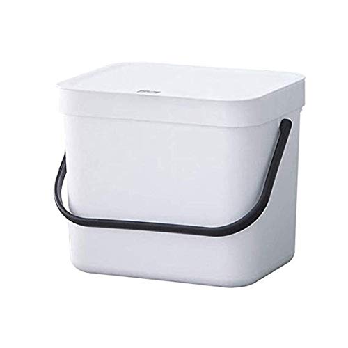 Poubelle cuisine 7L avec couvercle plastique seau stockage poubelle maison