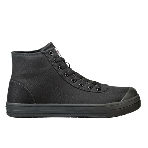 Avenger Blade work shoe by FSI; Oil Resistant, Slip Resistant, Safety Toe Cap, EVA Midsole, Rubber Outsole, High Top, A303 - Black/Black; Size 7.5 Wide Width by Avenger Work Boots - Image 2