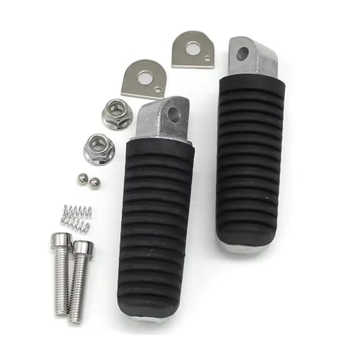 UTONGMU cale Pied Moto pour Yamaha TDM900 TDM900A XJ6F XJ6N XJ6S XJ600 XJR400 FJ1200 FZ1-N FZ1N FZ1-S FZ1S Repose Pieds Arrière 8 Mm Moto