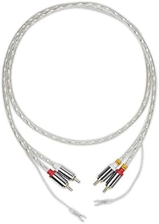 Pro-Ject Connect it RCA E, Semi-balanced phono interconnect cable with earth leads, 123cm