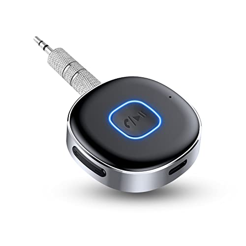 HORJOR Ricevitore Bluetooth Auto AUX, Mini Adattatore Jack 3.5 mm
