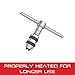 Starrett T-Handle Tap Wrench - Ideal for Holding Taps, Drills, Reamers and Small Tools - 1/4-1/2