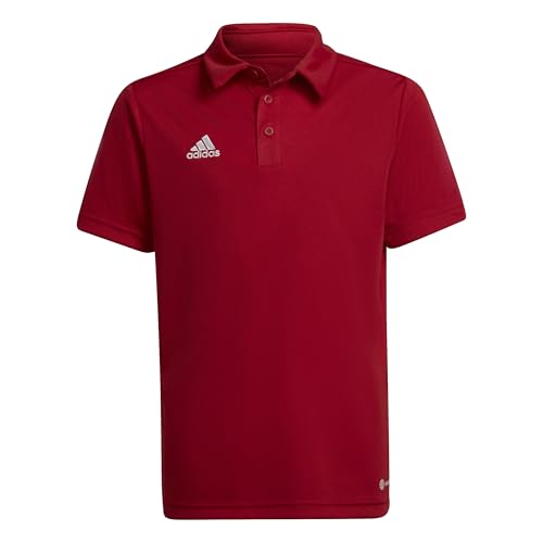 Adidas Unisex-Child Entrada 22 Polo Shirt, Team Power Red, X-Small