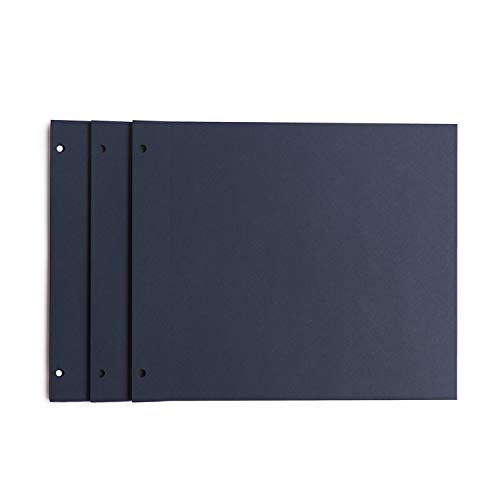 Kolo Refill Pages for Newbury 8.5x10 Scrapbook, Black