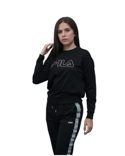 FILA Sitges Sudadera, Negro, L para Mujer