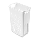 Ersatz - Wäschebehälter 33 Liter für Hailo Laundry Carrier / TIDY Wäschebehälterauszüge. Volumen: 33 Liter. Farbe: Weiß. Material: Kunststoff.