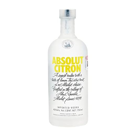 Vodka Absolut Citron 750 ml