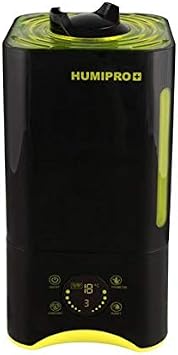 Garden Highpro HumiPro 4L Humidifier - Black, Plastic, Automatic, 24hr Timer, Double Nozzle with 360  Rotation