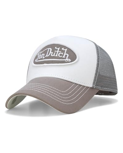 Von Dutch Unisex Trucker Hat - Curved Bill Mesh Back