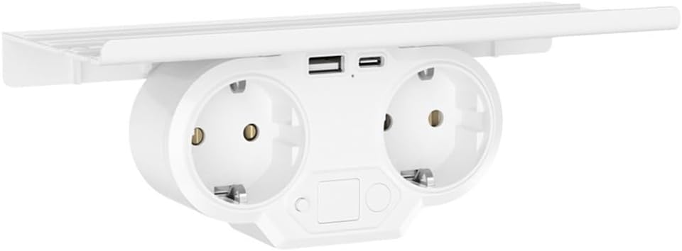 Extender Socket with Light Wall Socket Converter Plug Converter Travel Socket