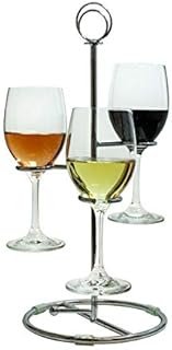 Oenophilia Jacqueline Three Stem Glass Flight Wine Server