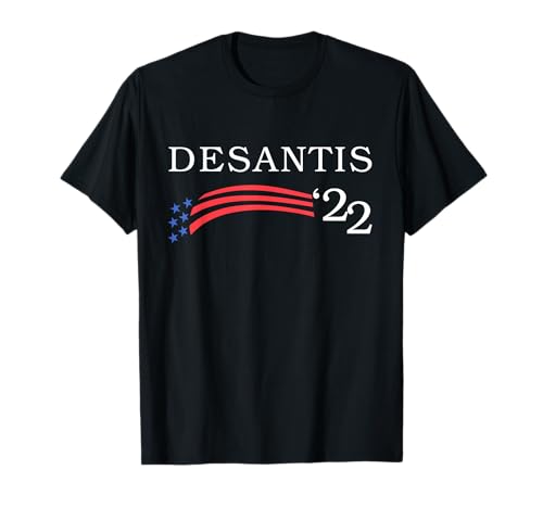 Vota Ron Desantis Campagna Florida Governor 2022 Tshirt Maglietta