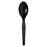 Dixie TM5W540 Wrapped Medium Weight Polystyrene Teaspoon, 5.6