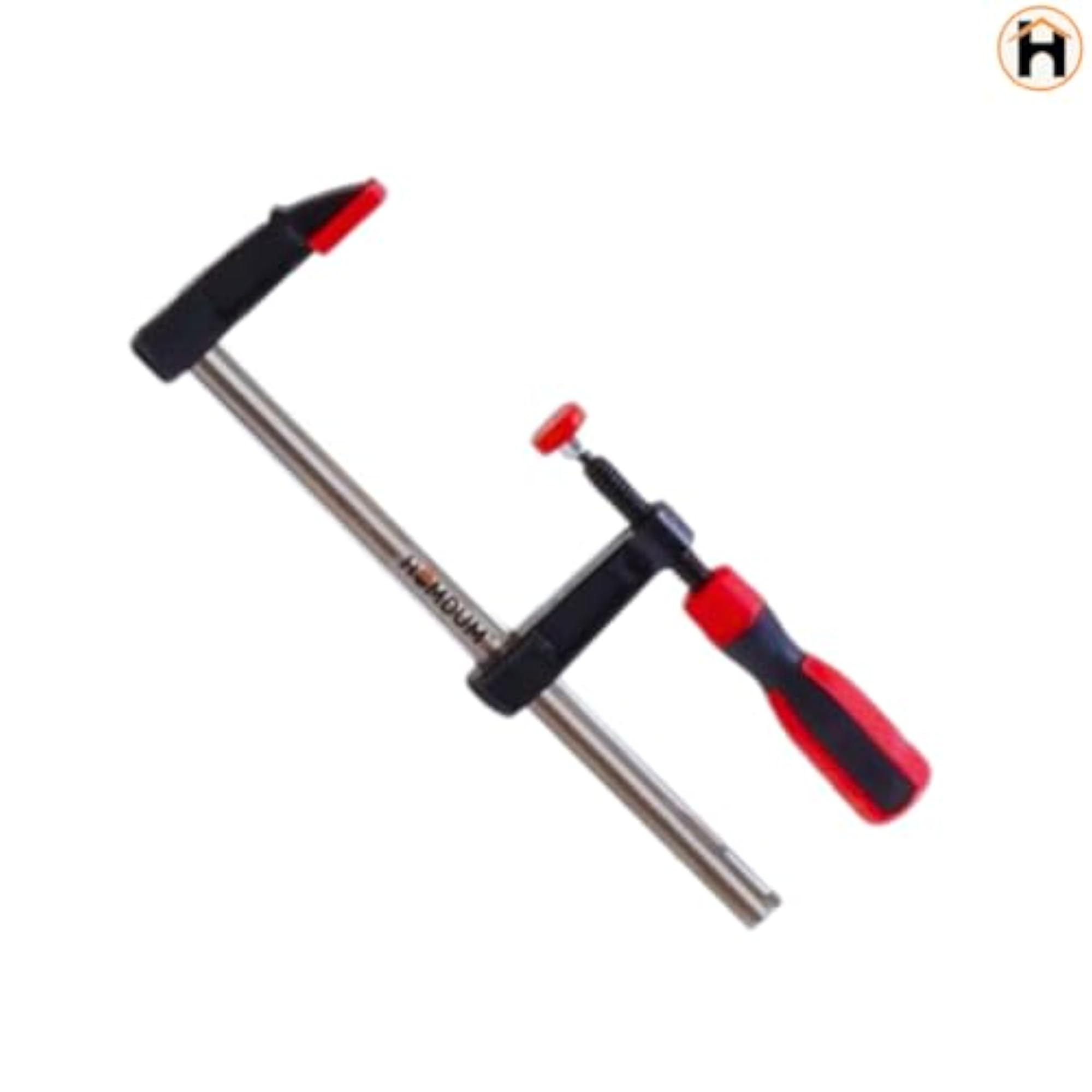 Steel F Clamp 200 x 50 mm with Rubberized Handle