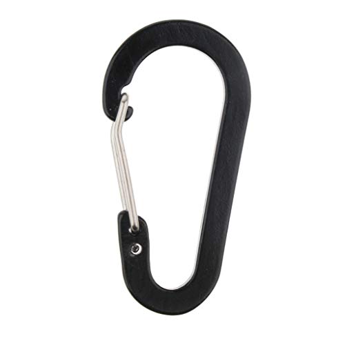 Homyl Clipe De Mosquetões De Alumínio 10x Para Camping, Caminhadas, Chaveiro, Trela Para Cães E Arre