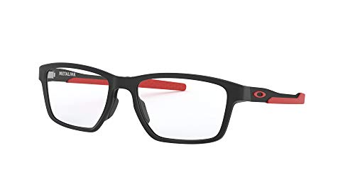 Image of Oakley Men Clear Lens Rectangle Frames - 0OX8153
